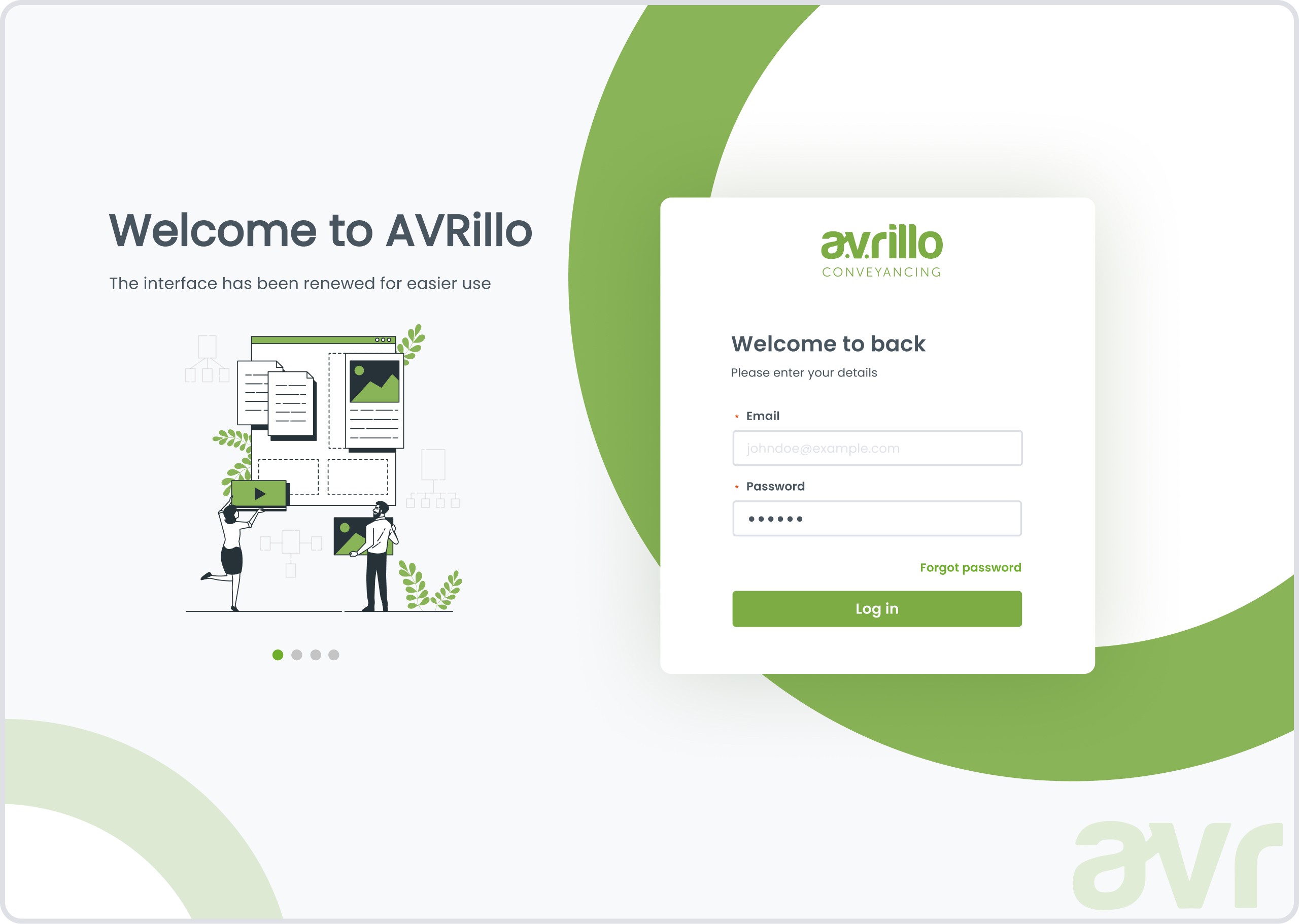 AVRillo screen 1